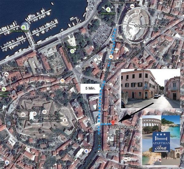 Ana Apartment Pula Oda fotoğraf